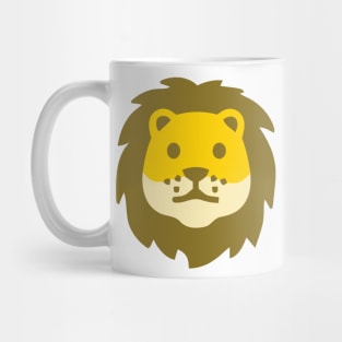 Lionface Emoticon Mug